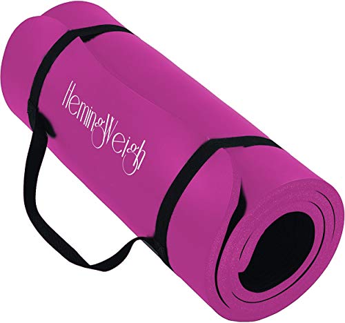 HemingWeigh Extra Thick High Density Exercise Yoga Mat