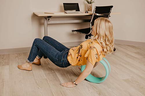 FLEXYGEN Back Roller, Yoga Wheel, Relieves Back Pain
