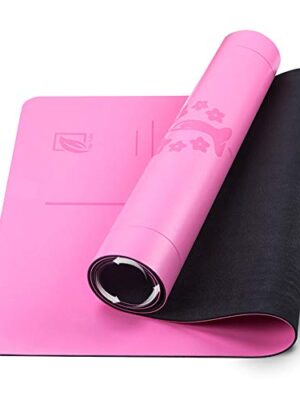 Yoga Mat,Classic Non Slip Exercise, Fitness Mats with Carrying Strap