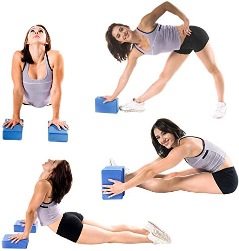 414naGyLh6L MEISONG Yoga Blocks 2 Pack Set