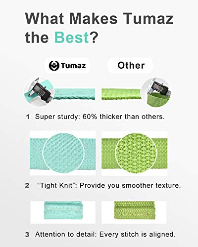 4151RbpfjIL Tumaz Yoga Mat Strap with Extra Thick