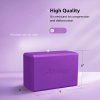 Trideer Yoga Blocks 2 Pack - Premium EVA Foam with Free Guide
