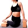 Yoga Blocks Cork 2 Natural Brick Non-Slip Soft Eco-Friendly
