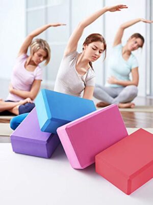 Yoga Block High Density EVA Foam Brick Supportive Latex-Free