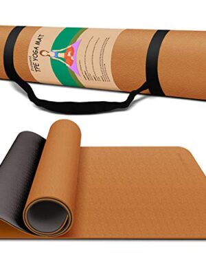 Yoga Mat Exercise Fitness Mat - High Density Non-Slip