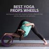 Yoga Wheel Set Foam Roller Perfect for Back Pain Backbends