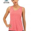 Women Sleeveless Yoga Tops for Women Mesh Back