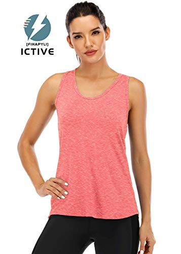 Women Sleeveless Yoga Tops for Women Mesh Back