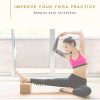 NOVO Wellbeing Cork Yoga Block 2 Pack with Bag