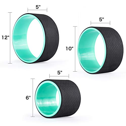 Yoga Wheel Set 3 Pack Yoga Roller Set