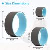 Zhovee Chirp Wheel 3 Pack, Yoga Wheel Back Wheel