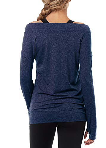 417KhHisNzL.SL1500 Muzniuer Women's Wrokout Tops Off Shoulder