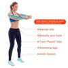 Stretching Bands Yoga, Green Strap for Stretching