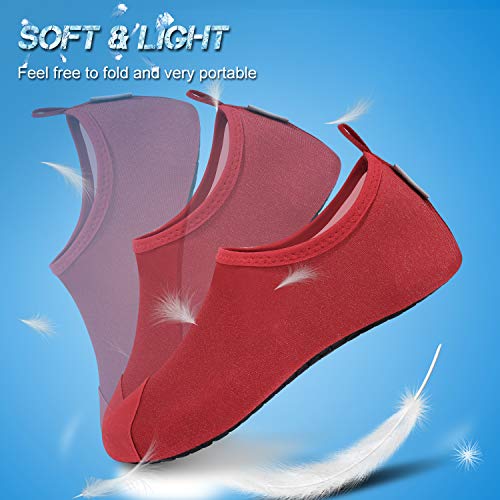 417YpnorU8L.SL1500 VIFUUR Womens Mens Water Shoes Barefoot Yoga
