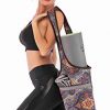 Ewedoos Yoga Mat Bag with Large Size Pocket and Zipper Pocket