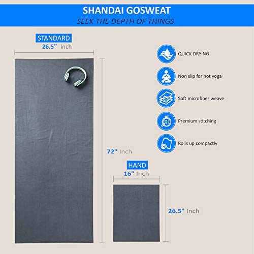 417vREn+bVL Super Absorbent Bikram Yoga Mat Towel