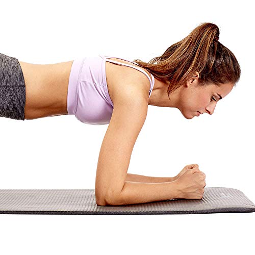 417w8GQEY3L TANPAUL Yoga Mat Premium 1/2-Inch Extra Thick