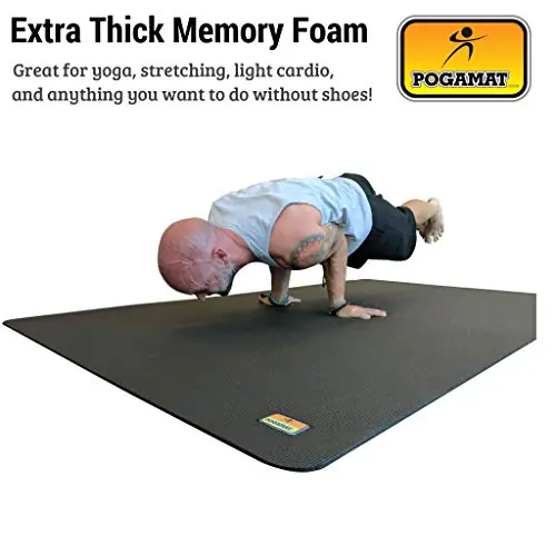 418-80ZPr1L.SL1500 Pogamat Extra Large Yoga Mat - 8' x 4' Thick Floor Pad
