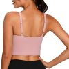 Yoga Adjustable Strap Crop Padded Tank Top Workout