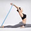 Yoga Strap Band with Adjustable Metal D Ring Buckle Loop