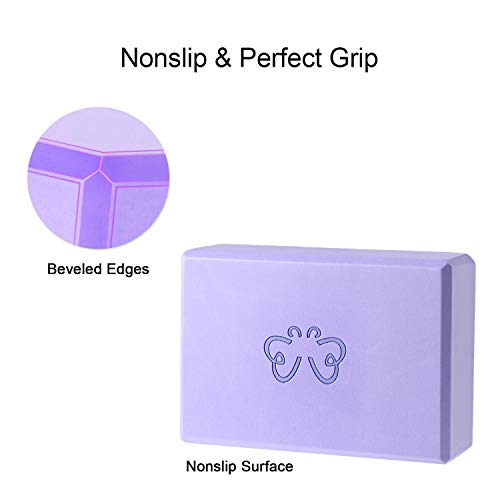 418RFATMSrL Yoga Block, High Density EVA Foam Yoga Brick