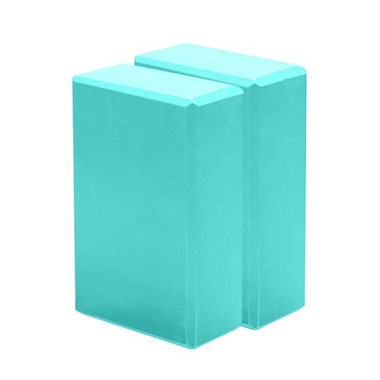 Yoga Blocks 2 Pack,Yoga Foam Blocks,Yoga Brick Cork