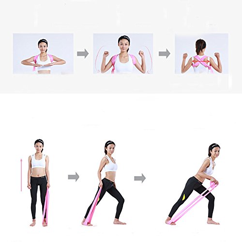 YOOKOON Long Fitness Stretch Band Yoga Straps