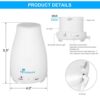 Diffuserlove 200ML Essential Oil Diffuser Ultrasonic