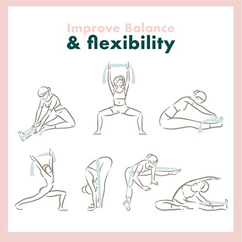 Sling Yoga Strap for Stretching Rainbow
