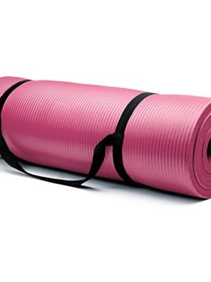 Crown Sporting Goods 5/8-Inch Extra Thick Yoga Mat