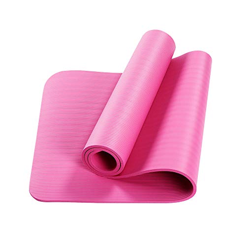419HN4p3bdL TANPAUL Yoga Mat Premium 1/2-Inch Extra Thick