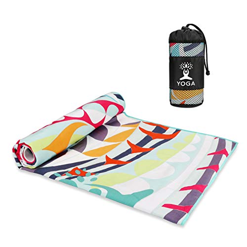Hot Yoga Mat Towel Non Slip Triangle Corner