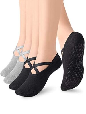 Women Yoga Socks with Grips Non Slip
