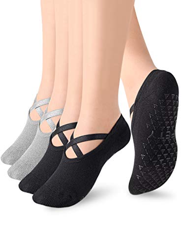 Women Yoga Socks with Grips Non Slip 1 Women Yoga Socks with Grips Non Slip