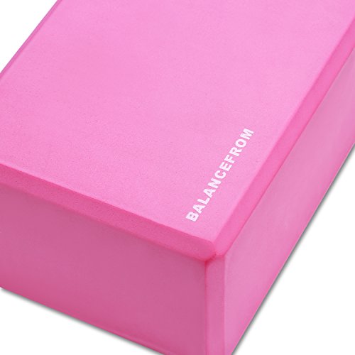 419cVzEmTQL BalanceFrom GoYoga Set of 2 High Density Yoga Blocks