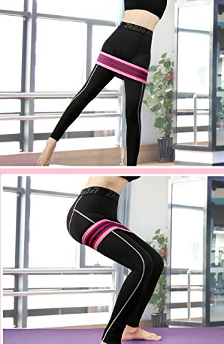 TIAS 3Pcs Yoga Fitness Strap, Yoga Non Slip Stretch Training Belt