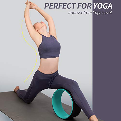 419l5X6OjLL.SL1500 Kanchimi Yoga Wheel for Back Pain, Stretching
