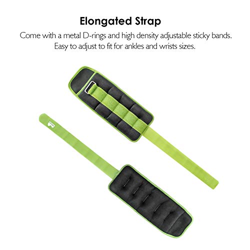 REEHUT Ankle Weights Set 2 lbs  for Women, Men and Kids