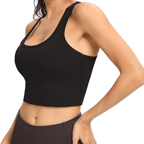 419xDyT7fjL Lemedy Women Racerback Sports Bra Removable