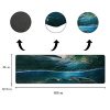 Non-Slip Hot Yoga Mat - Forest Sea Limpid Wave