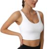 Letsfit Sports Bra for Women, Workout Fitness Crop Tank Tops