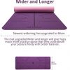 YAWHO Yoga Mat Fitness Mat Eco Friendly Material SGS