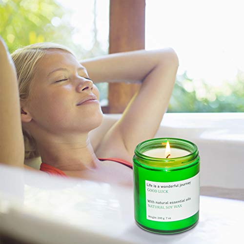 XTIMES Candle Gift for Women, 7 oz Natural Soy Scented Candles