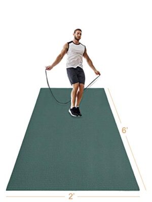 LERYG Yoga Mat Large Fitness Exercise Mat Durable