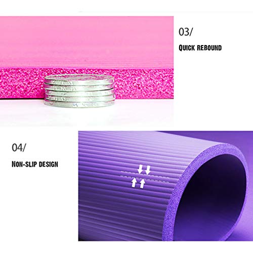 41AXFY7JTeL Thick Yoga Mat Gym Set for Fitness