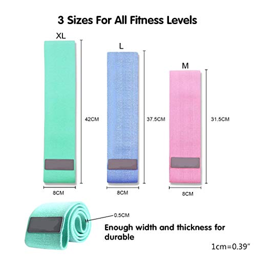41AcGLn7QiL Kanxiner Resistance Bands for Legs, Cotton Yoga Strap