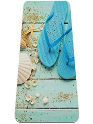 Yoga Mat - Beach accessories - Extra Thick Non Slip Exercise