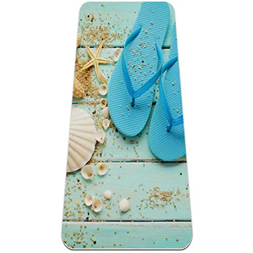 Yoga Mat - Beach accessories - Extra Thick Non Slip Exercise