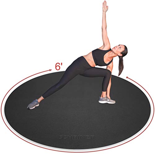 Large Round High Density Exercise Mat
