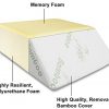 InteVision Ortho Bed Wedge Pillow with a Removable Cover